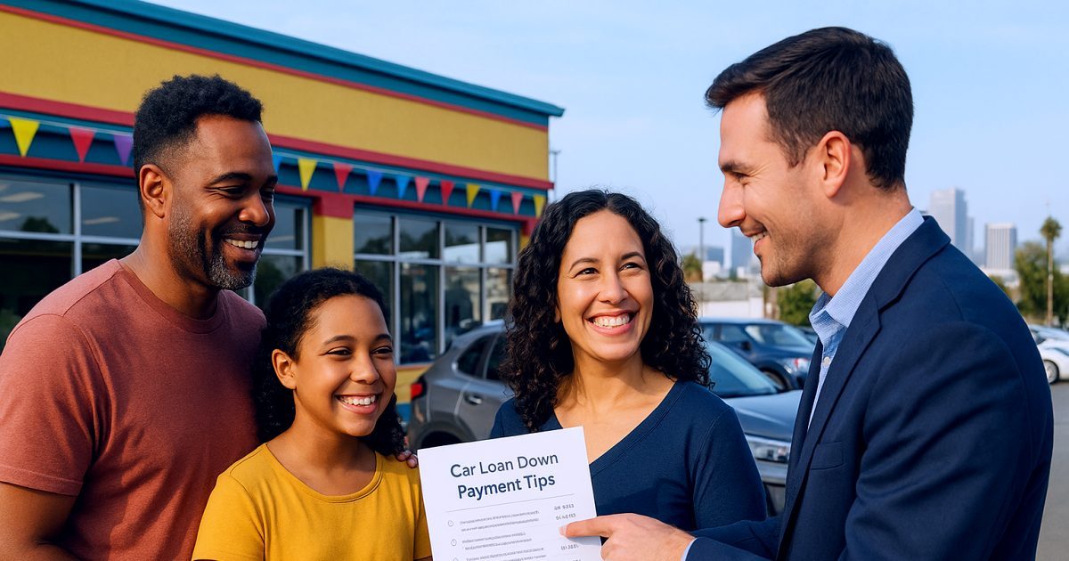 Down Payment Tips Before You Visit the Dealer